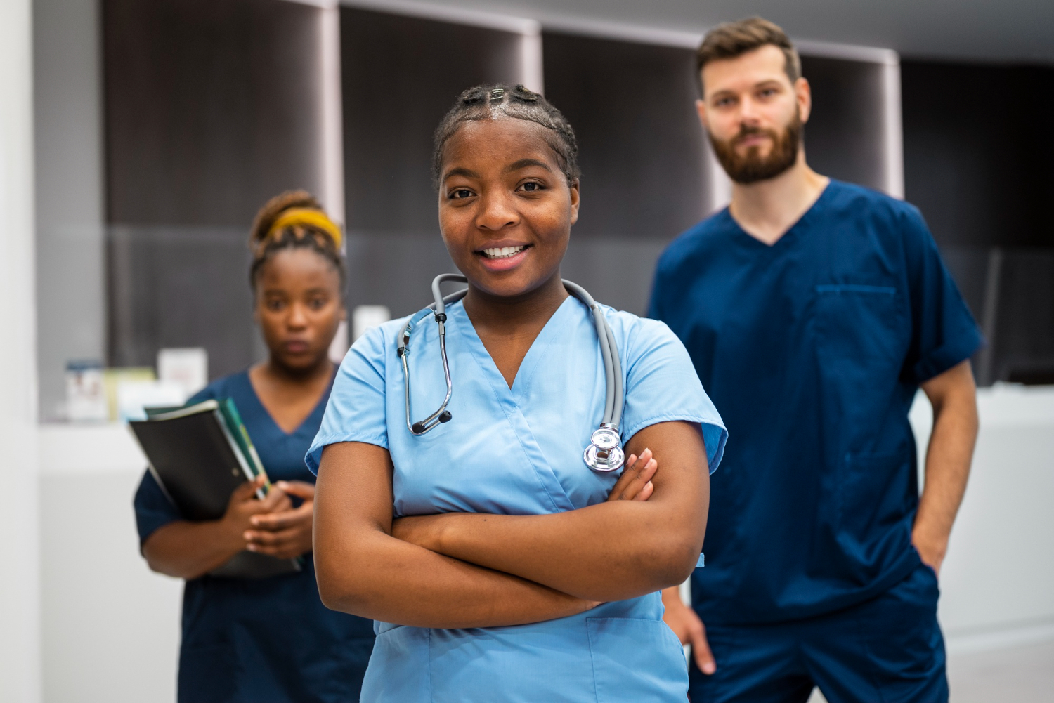 International nurses studying